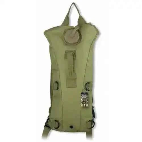 Mochila Camelbak verde oliva de 2.5 L, con asa superior y correas laterales